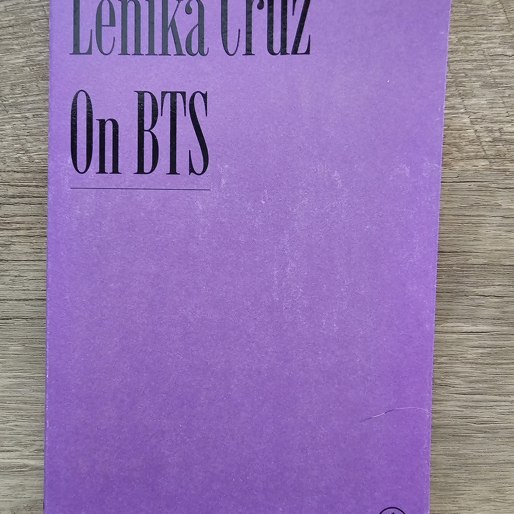 Purple Book 'On BTS' by Lenika Cruz